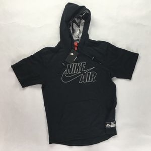 nike air short sleeve hoodie